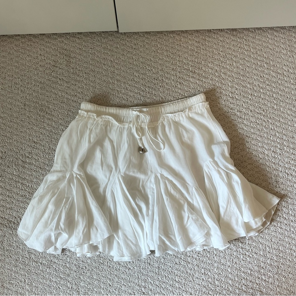 White Skort